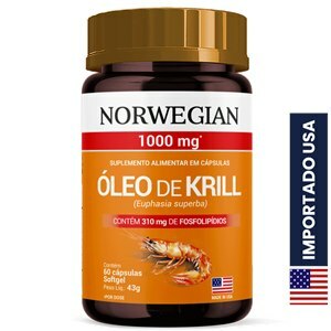 Óleo De Krill 1000Mg Made In Usa 60 Cápsulas Sidney Oliveira