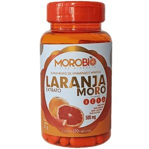 Laranja Moro - Morobio 500Mg 120 Cápsulas