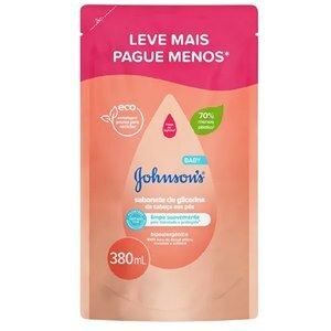 Sabonete Líquido Johnson´S Baby Da Cabeça Aos Pés Refil Glicerina 380Ml