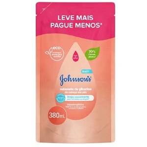 Sabonete Líquido Johnson's Baby Glicerina Refil 380Ml