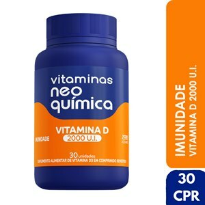 Vitamina D 2000ui 30 Comprimidos - Neo Química