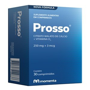 PROSSO 250MG+3MCG 30 COMPRIMIDOS