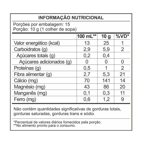 ORA PRO NÓBIS SOLÚVEL SABOR ABACAXI COM HORTELÃ 150G SIDNEY