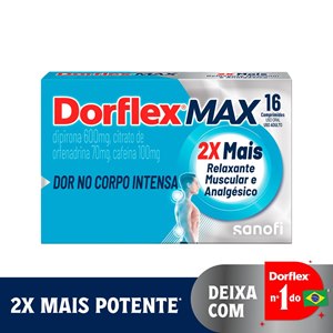 Analgésico - Dorflex Max 16 Comprimidos