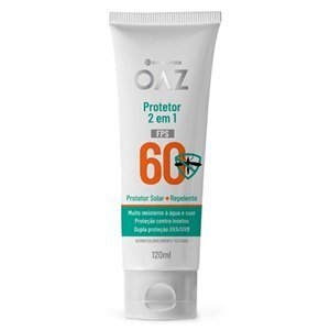 PROTETOR SOLAR CORPO 2 EM 1 COM REPELENTE FPS60 OAZ 120ML 