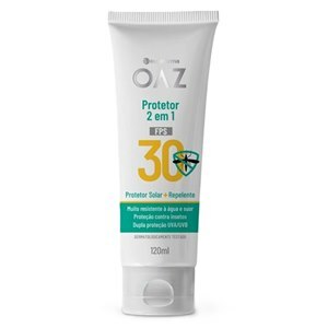 PROTETOR SOLAR CORPO 2 EM 1 FPS30 COM REPELENTE OAZ 120ML 