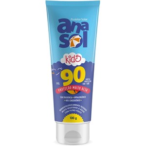 Protetor Solar Anasol Kids Fps 90 100g