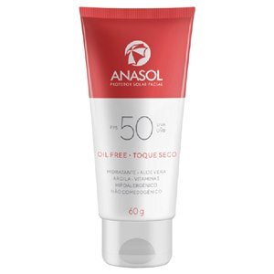 PROTETOR SOLAR ANASOL FACIAL FPS50 60G