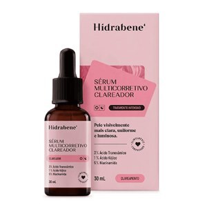 Sérum Facial Multicorretivo Clareador Hidrabene 30ml
