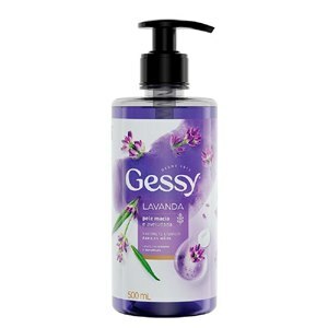 SABONETE LÍQUIDO PARA AS MÃOS GESSY BEM-ESTAR RELAXANTE LAVANDA 500ML