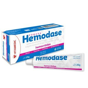 HEMODASE POMADA 6 APLICADORES 25G