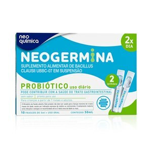 PROBIÓTICO - NEOGERMINA BI 10 FLACONETES SUSPENSÃO