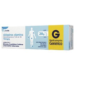 CICLOPIROX OLAMINA CREME 10MG/G 20G - PHARLAB - GENÉRICO