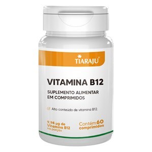 VITAMINA B12 TIARAJU 9,94MCG 60 COMPRIMIDOS