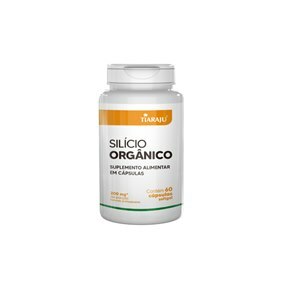 SILÍCIO ORGÂNICO TIARAJU 200MG 60 CÁPSULAS SOFTGEL