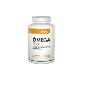 ÔMEGA PLUS TIARAJU 1250MG 60 CÁPSULAS SOFTGEL