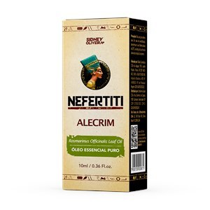 Óleo Essencial Puro De Alecrim Nefertiti Sidney Oliveira 10Ml