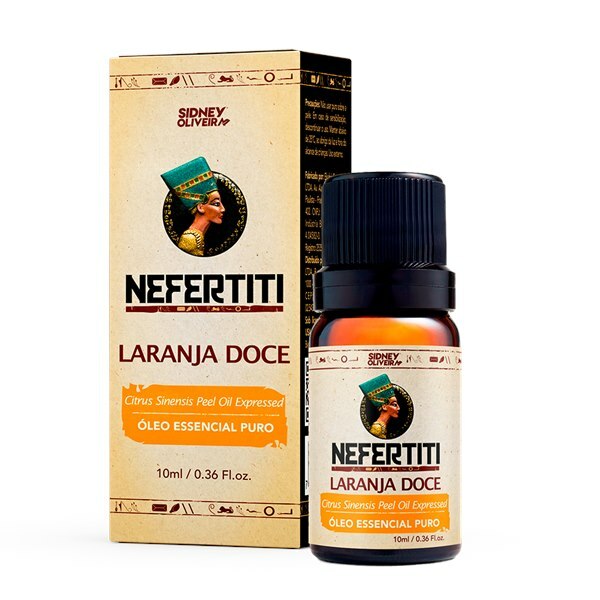 Óleo Essencial Puro De Laranja Doce Nefertiti Sidney Oliveira 10ml