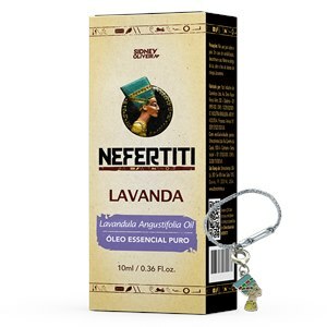 Óleo Essencial Puro De Lavanda Nefertiti 10Ml Sidney Oliveira 