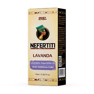 Óleo Essencial Puro De Lavanda Nefertiti 10Ml Sidney Oliveira 