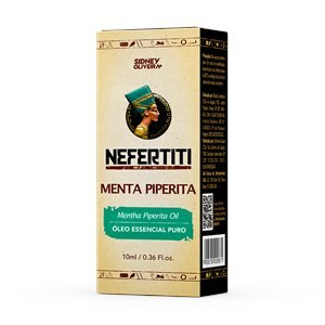 Óleo Essencial Puro De Menta Piperita Nefertiti 10Ml Sidney Oliveira 