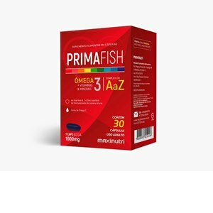 PRIMAFISH ÔMEGA 3 + VITAMINAS E MINERAIS 30 CÁPSULAS