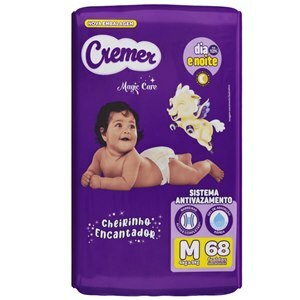 Fralda Cremer Magic Care M 68 Unidades