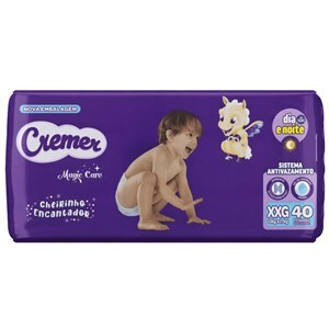 Fralda Cremer Magic Care Xxg 40 Unidades