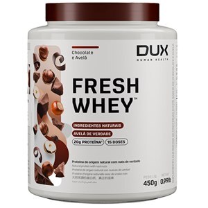 FRESH WHEY SABOR CHOCOLATE E AVELÃ 450G