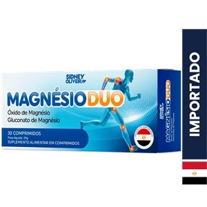 Bi-Magnésio 30 Comprimidos Importado Sidney Oliveira