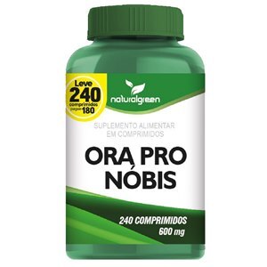 Ora Pro Nóbis 600Mg Naturalgreen 240 Comprimidos