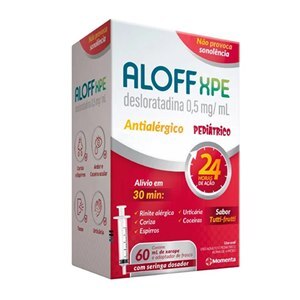 Desloratadina - Aloff 0,5Mg/Ml Xarope 60Ml
