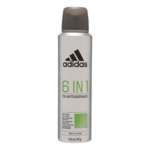 DESODORANTE AEROSSOL ADIDAS MASCULINO 6 IN 1 150ML