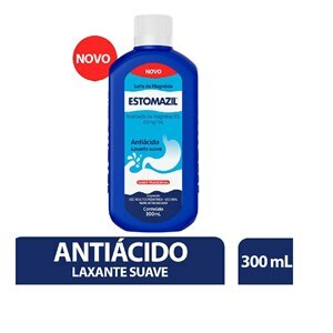 ESTOMAZIL LEITE DE MAGNÉSIA SUSPENSÃO TRADICIONAL 300ML