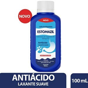 ESTOMAZIL LEITE DE MAGNÉSIA SUSPENSÃO TRADICIONAL 100ML