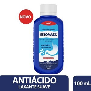 ESTOMAZIL LEITE DE MAGNÉSIA SUSPENSÃO TRADICIONAL 100ML