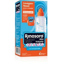 RINOSORO INFANTIL ALTO VOLUME 15 SACHÊS + FRASCO 120ML