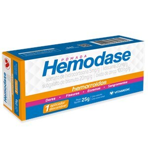 HEMODASE POMADA 1 APLICADOR 25G