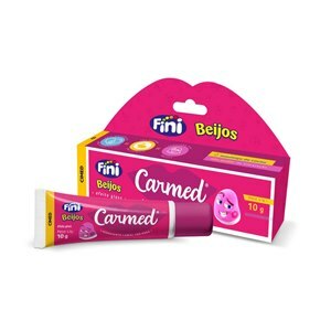 Hidratante Labial Carmed Fini Beijos Com Cor Efeito Gloss 10G