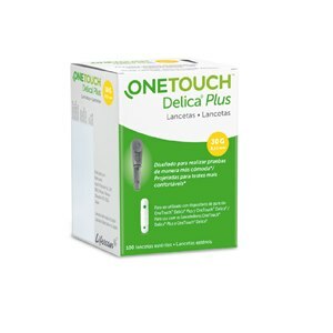 Lancetas Onetouch Delica Plus Com 100