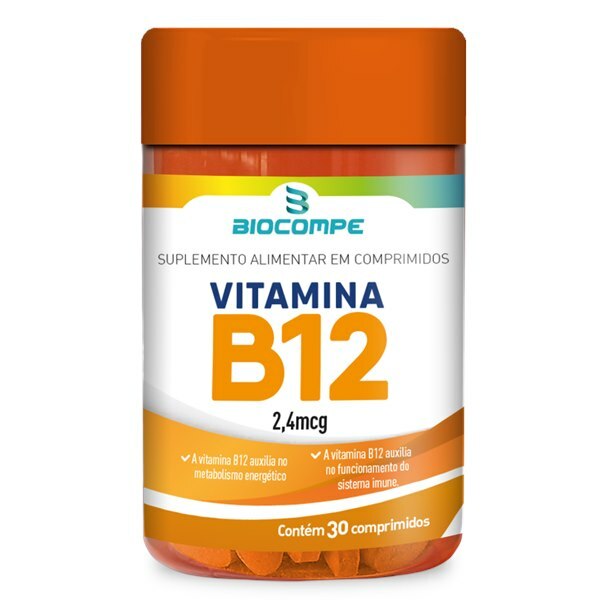 VITAMINA B12 2,4MCG 30 COMPRIMIDOS Ultrafarma