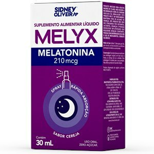 Melatonina Melyx Spray 30Ml Sidney Oliveira