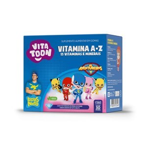 VITATOON POLIVITAMÍNICO 2G SABOR TUTTI-FRUTTI 30 GOMAS