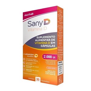 Vitamina D - Sany D 2.000Ui 30 Cápsulas