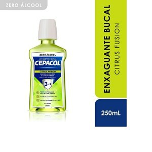 ENXAGUATÓRIO BUCAL SEM ÁLCOOL CITRUS FUSION 250ML