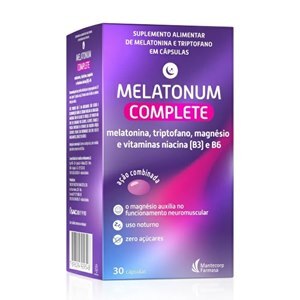 MELATONINA MELATONUM COMPLETE 30 CÁPSULAS