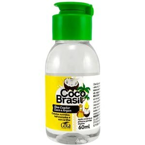 ÓLEO CAPILAR GOTA DOURADA COCO ARGAN BRASIL 60ML 