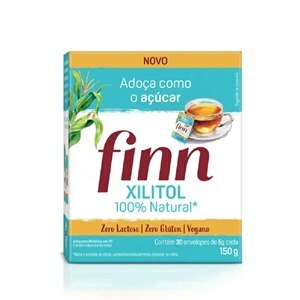 ADOÇANTE FINN XYLITOL 30 ENVELOPES