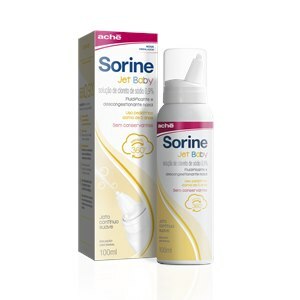 CLORETO DE SÓDIO - SORINE JET BABY 0,9% 100ML