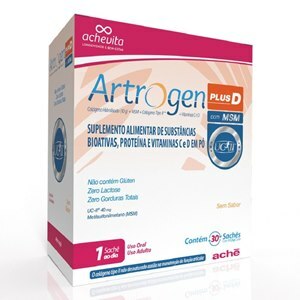 Suplemento Alimentar Artrogen Plus D Msm - Colágeno Tipo I E Il 30 Envelopes